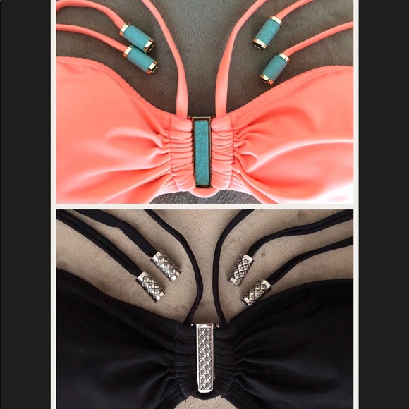 2 NWOT H&M string bikini tops - Picture 5 of 6